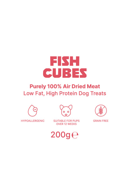 Fish Cubes Details - Natural Dog Treat