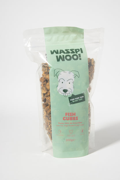 Fish Cubes Packet - Natural Dog Treats