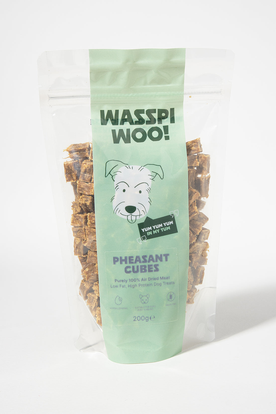 Pheasant Cubes Packet - Natural Dog Treats