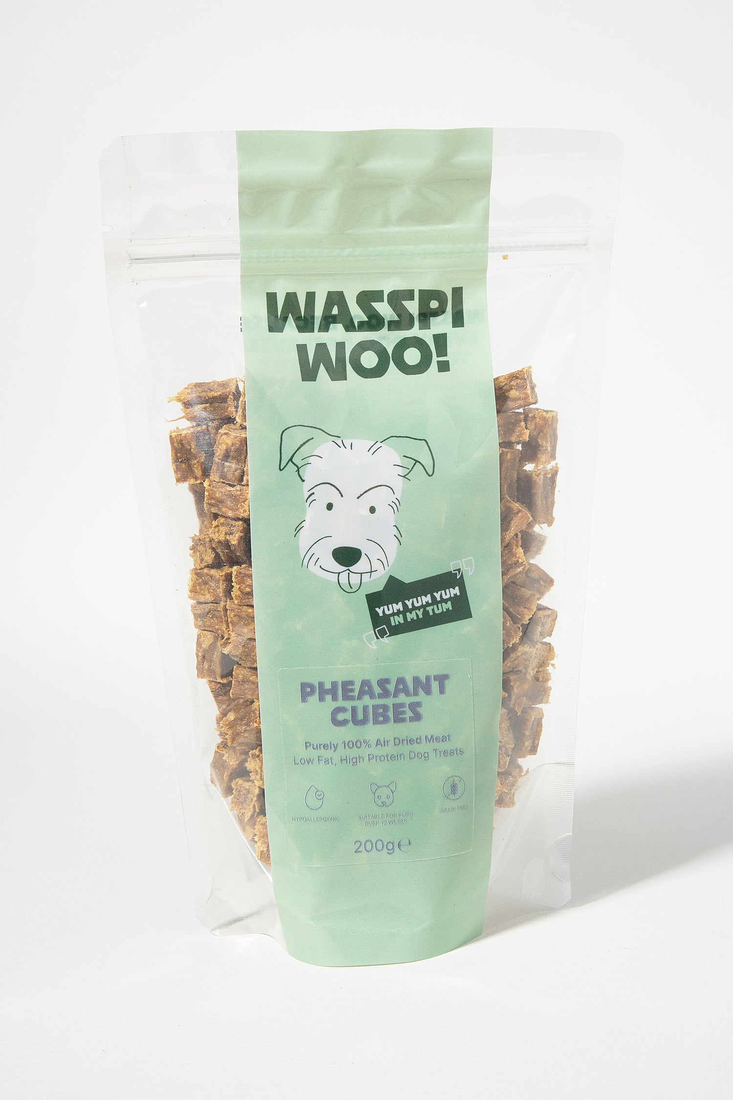 Pheasant Cubes Packet - Natural Dog Treats