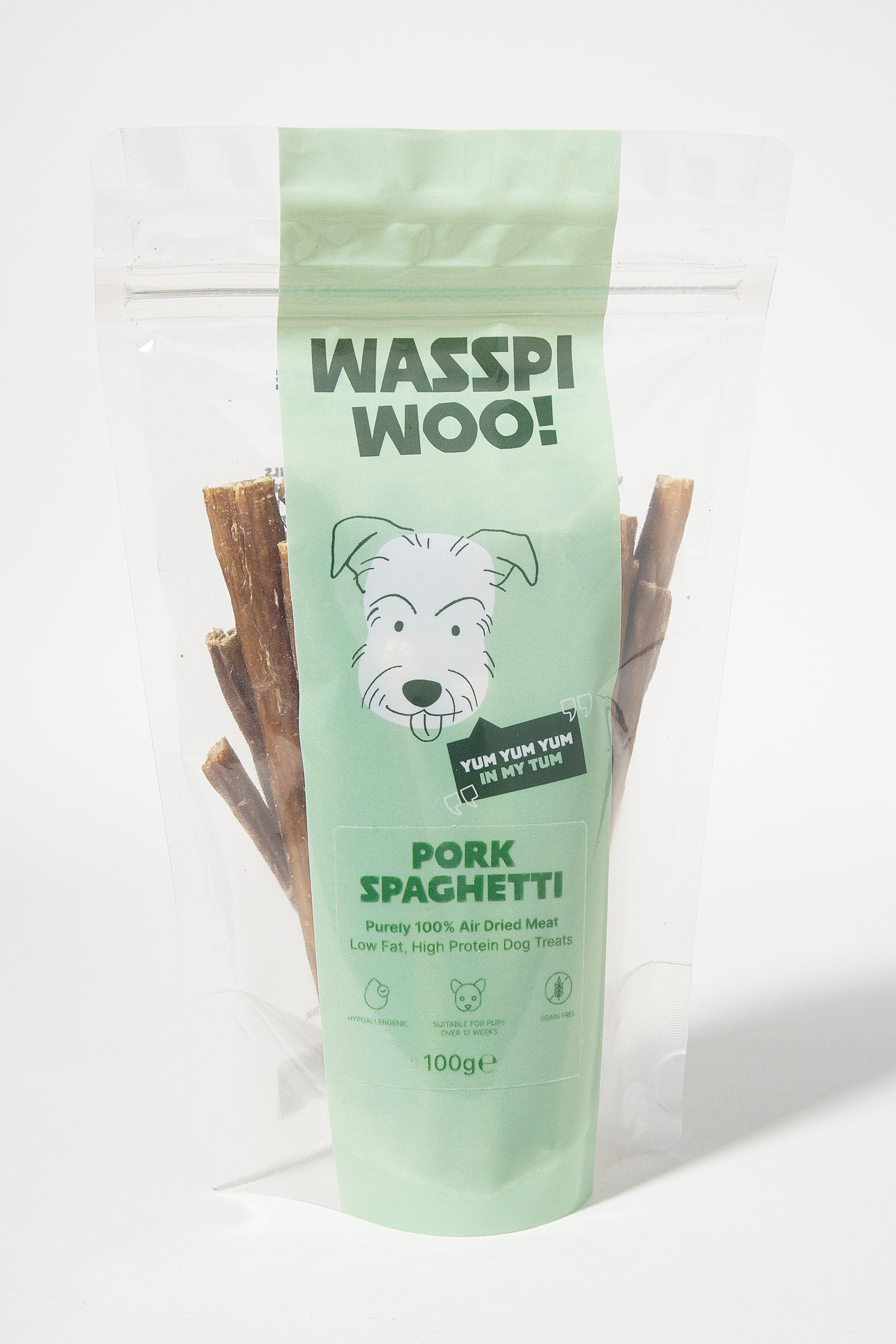Pork Spaghetti Packet - Natural Dog Treats