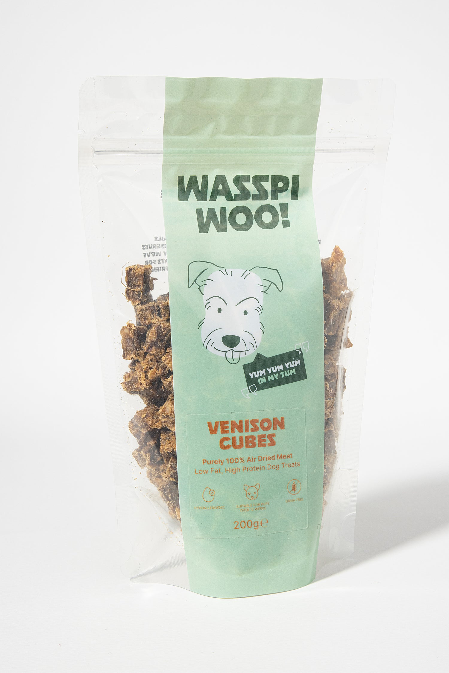 Venison Cubes Packet - Natural Dog Treats